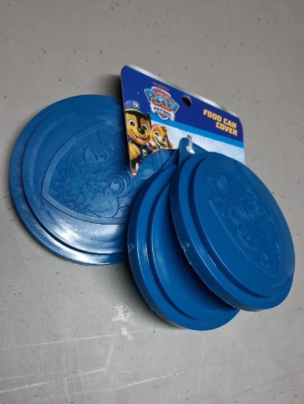 Paw Patrol Blue Chase Food Can Cover